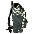 thumbnail image 2 of K-Cliffs Unisex Vintage Canvas Laptop Bookbag,  Daypack Laptop School Backpack , College, Fit 15 inch Laptop MacBook Chrome Book Ipad ,Chevron Print, 2 of 3