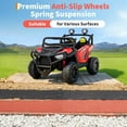 thumbnail image 5 of Historyli Electric UTV Car-24V 2 Seater with Remote Control-4-Wheeler Suspension,Soft Start,3 Speeds,Led Lights,Bluetooth,Ride on Truck for 2-8 Years, 5 of 7