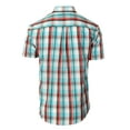 thumbnail image 3 of Gioberti Men's Short Sleeve Plaid Shirt, 3 of 3