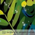 thumbnail image 3 of yowmns Waterproof Bathroom Curtain Sets with Hook - Printed Design for Stylish Bathroom Decoration, 3 of 6