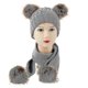 thumbnail image 2 of Children Baby Scarves Winter Warm Baby Hat For Baby Suit Infant Unisex Set, 2 of 4