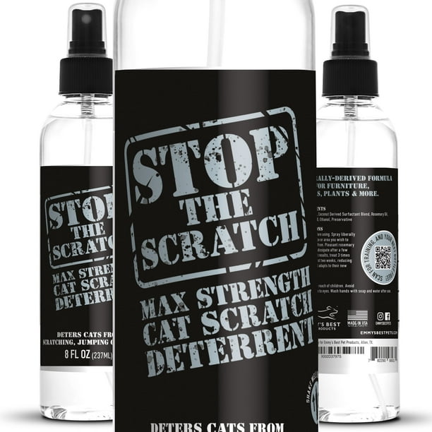Stop The Scratch Cat Deterrent Spray for Kittens and Cats NonToxic