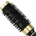 thumbnail image 5 of Unique Bargains Round Hair Brush Nano Thermal Ceramic for Hair Drying Styling Curling for Men and Women Black 35mm, 5 of 6