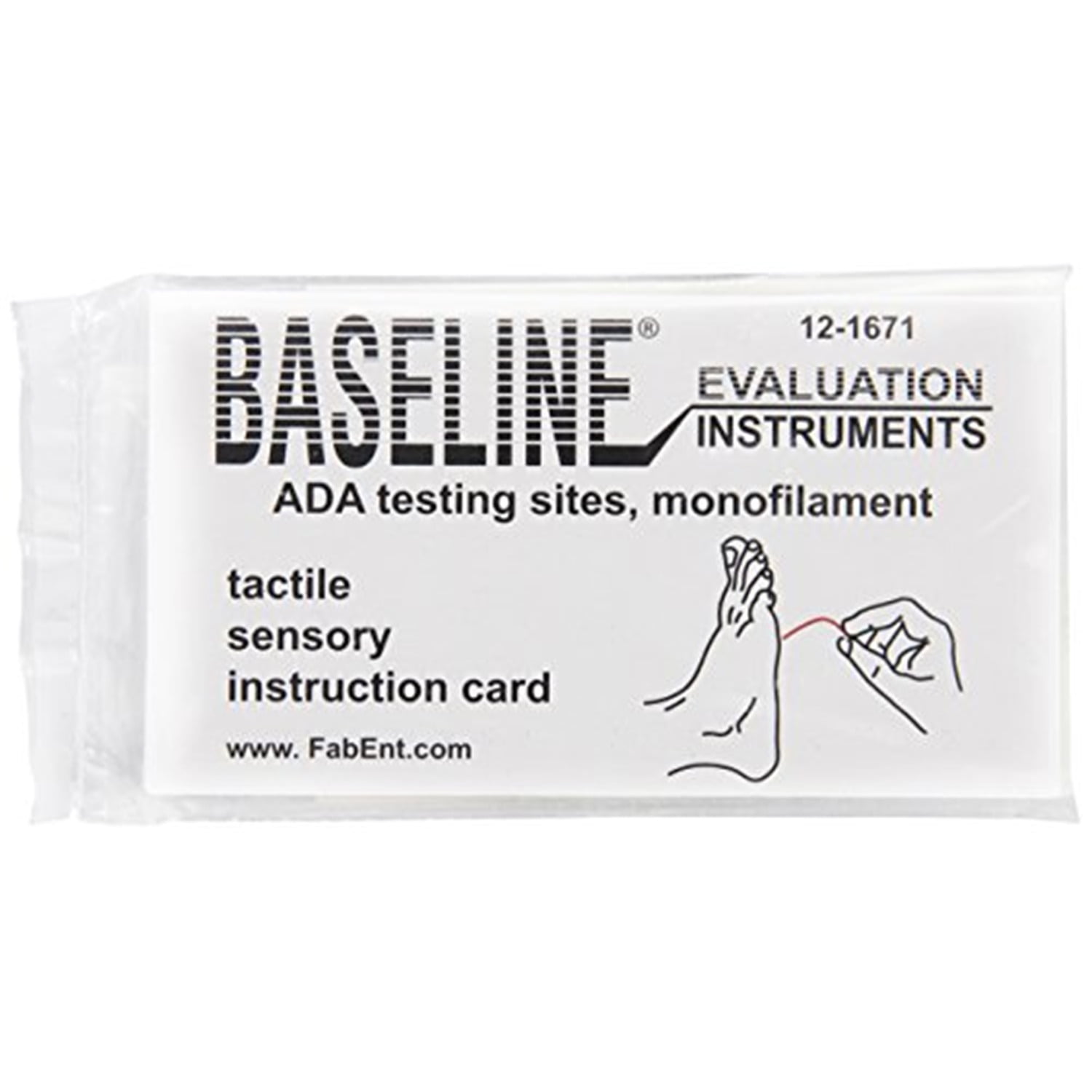 Fabrication Ent Baselinexc2xae Tactile Monofilament - ADA Program - Disposable - 5.07 - 10 gram - Single unit