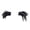 Black, variant on Feather Shawl Performance Dance Wrap Gothic Party Role Playing Accessory Elegant Show Coffee One Size