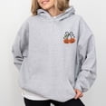 thumbnail image 5 of Embroidered Pumpkin Bow - Women's Hoodie, 5 of 8