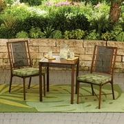 Hometrends Tropical Palm 3-Piece Outdoor Bistro Set, Green