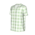 thumbnail image 2 of Balery Pistachio Green Checkboard Baseball Jersey for Men Casual Button Down Shirts Short Sleeve Active Team Sports Uniform-4X-Large, 2 of 9