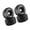 Black, variant on Remote Control Car Beadlock Wheels for 1/10 Scale Remote Control Car for Vehicle Crawlers Enthusiasts