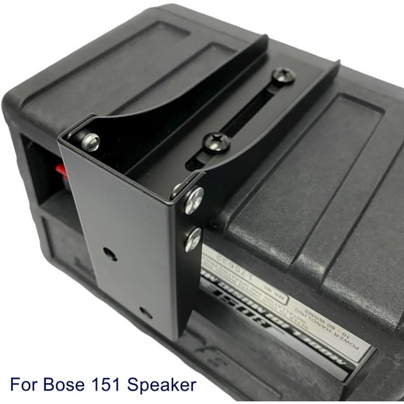Metal Wall Mount Brackets for Black 151 Speaker - Pair