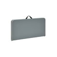 thumbnail image 4 of Mainstays 34" Square Resin Fold-in-Half Table, Gray, 4 of 6