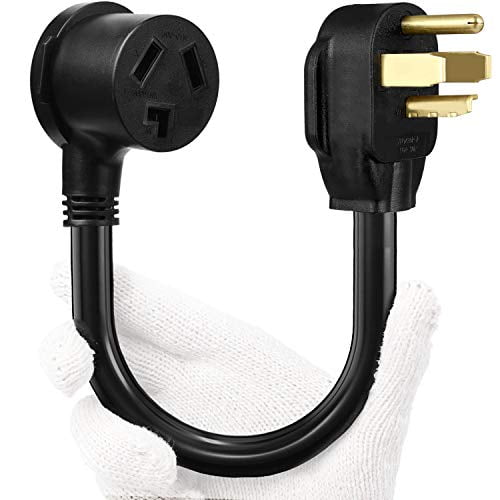 TAUSOM Dryer Plug Adapter,1430P 4 Prong Dryer Plug to 1030R 3Prong