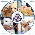 thumbnail image 4 of Baseball Soft Cat Dog Recovery Collar Adjustable Cat Cone Wound Healing Protective After Surgery for Pet Cone, 4 of 7