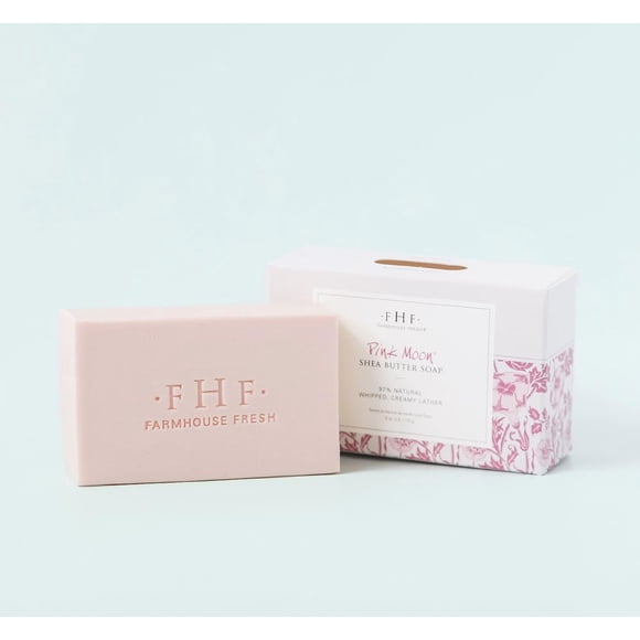 FarmHouse Fresh Pink Moon Shea Butter Bar Soap, 5.25 oz