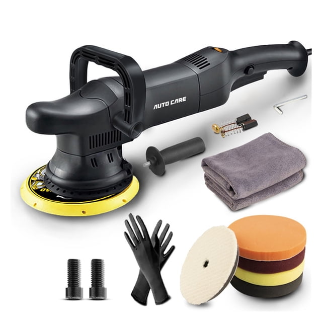 700W Car Polishing Machine DA 6inch 21mm Orbit Dual Action Auto Polisher Variable Speed Sander Buffing Waxing Machine ,Easy to Use