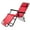 Red, variant on Portable Folding Recliner Chair, Dual Use Extendable Lounge Chair with Adjustable Headrest, 270 lbs Capacity, Compact for Camping, Beach, Patio & Outdoor Use