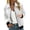 White, variant on Zip Up Jackets for Women Casual Lightweight Bomber Jacket Trendy Coat Baseball Outwear with Pockets White-A