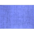 thumbnail image 1 of Ahgly Company Machine Washable Indoor Rectangle Oriental Blue Industrial Area Rugs, 3' x 5', 1 of 4