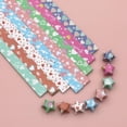 thumbnail image 1 of Estrella de degradado Origami Estrella luminosa Tira de papel Estrella doblada Origami a mano Papel de color Origami a mano Especial Doble cara, 1 of 5