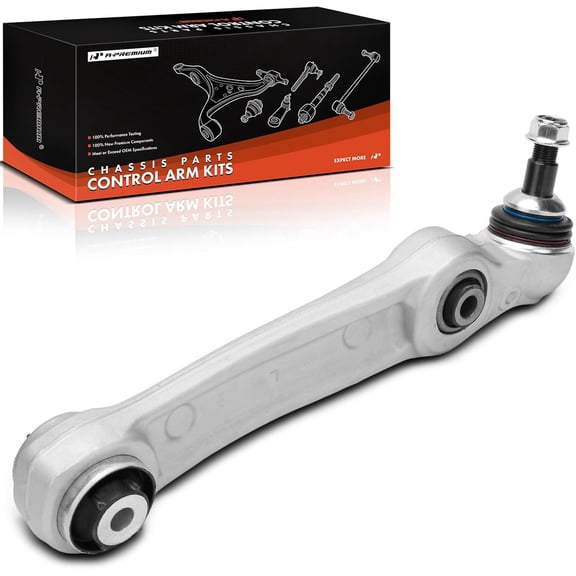 A-Premium Front Left Rearward Lower Control Arm with Ball Joint & Bushing, Compatible with BMW 530i, 540i, 2017 2018 2019 2020 2021