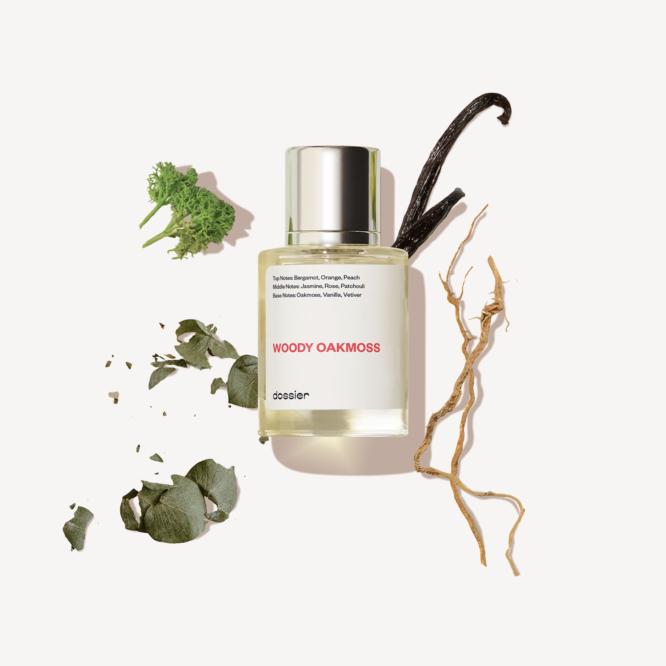 Dossier Woody Oakmoss Eau de Parfum, Inspired by Chanel's Coco Mademoiselle, Perfume for Women, 1.7 oz
