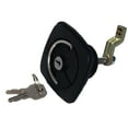 thumbnail image 3 of Perko 1081DP1BLK Flush-Mount Locking Latch for 3/8" to 7/8" Thick Smooth/Carpeted Surface, Fits 2-3/8" Hole - 3/8" to 3" Cam Bar, Black, 3 of 3