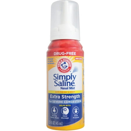 Simply Saline Sterile - Simply Saline Extra Strength Nasal Mist 1.5 oz