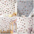 thumbnail image 2 of 6 sábanas Pegatinas de pared de corazón Dormitorio PVC Palabas de pared de bricolaje extraíble, 2 of 4