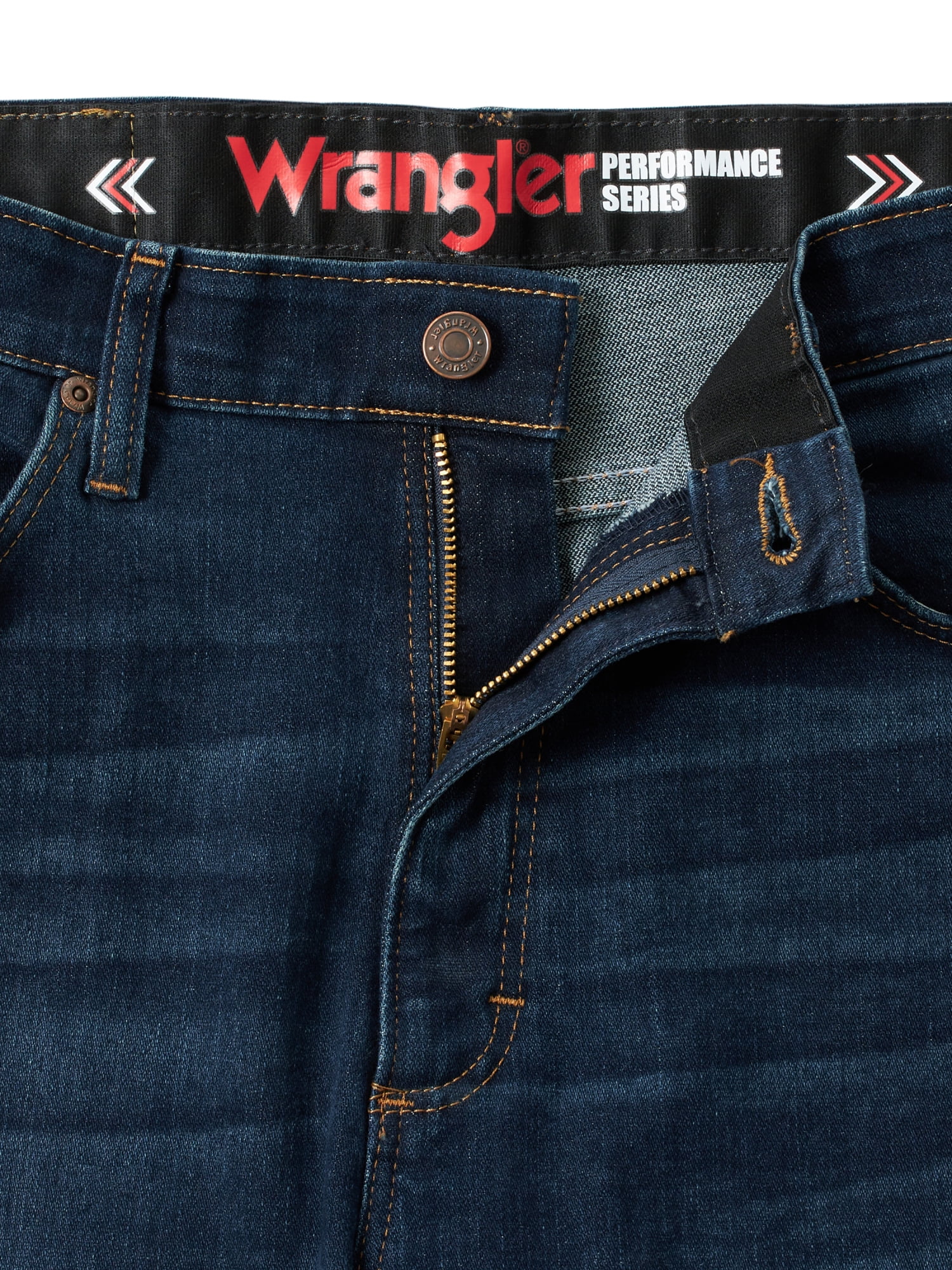 Wrangler Men's Performance Series Regular Fit Jean with Weather Anything -  