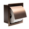 thumbnail image 1 of ALFI brand Porte-Papier Toilette Encastré en Acier Inoxydable Brossé PVC avec Couvercle, 1 of 1