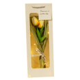 thumbnail image 1 of Flores artificiales Ramos artificiales Decoración de mesa Tulipanes artificiales de PU para amarillo, 1 of 9