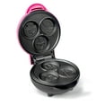 thumbnail image 2 of Nostalgia MyMini Princess Icons Shaped Mini Waffle Maker with Non-Stick Surface, 550W, Pink, 2 of 5