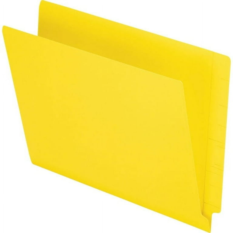 Colored End Tab Folders with Reinforced Double-Ply Straight Cut Tabs, Letter Size, 0.75 Colored End Tab Folders with Reinforced Double-Ply Straight Cut Tabs, Letter Size, 0.75