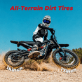 thumbnail image 5 of APEXWILL 4000W Peak Electric Dirt Bike for Teens Adults, 35 MPH Off-Road Electric Motorcycle with 48V 22.4Ah Battery, Dual Hydraulic Brakes & Suspension, 17"/14" Tires, 5 of 10