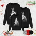thumbnail image 2 of Fiaer Christmas Family Matching Sweatshirt Plus Size Crew Neck Pullover Long Sleeve Trendy Baggy Tops Mom L, 2 of 4