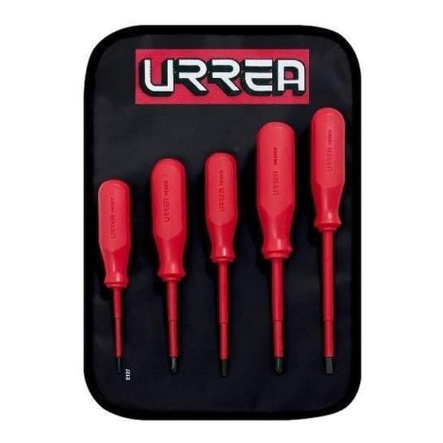 Juego de 5 Destornilladores Urrea 9700C 1000V combinado