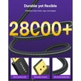 thumbnail image 4 of 8K Display Port Cable 1.4, DP Cable 6.6ft (8K@60Hz, 4K@144Hz, 2K@240Hz)HBR3 Support 32.4Gbps, HDR, HDCP 2.2, FreeSync G-Sync, Braided Display Port for Gaming Monitor, Graphics, PC, 4 of 7