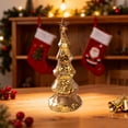 thumbnail image 2 of pdqouc Elegant Glowing Glass Christmas Tree with Multicolor LED Lights for Holiday Home Decor Festive Indoor and Outdoor Decoration Centerpiece for Xmas Parties Decoration, 2 of 8