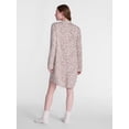 thumbnail image 4 of Joyspun Women's Dreamy Soft Collection Notch Collar Sleepshirt with Long Sleeves, Sizes XS-3X, 4 of 6
