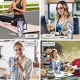 thumbnail image 7 of OBREWU Blue Pioneer Flower and Bird Tumbler with Handle and Lid,Blue Pioneer Flower and Bird 40oz Double Wall Vacuum Insulated Tumbler,Cups Gift for Women and Men, 7 of 7