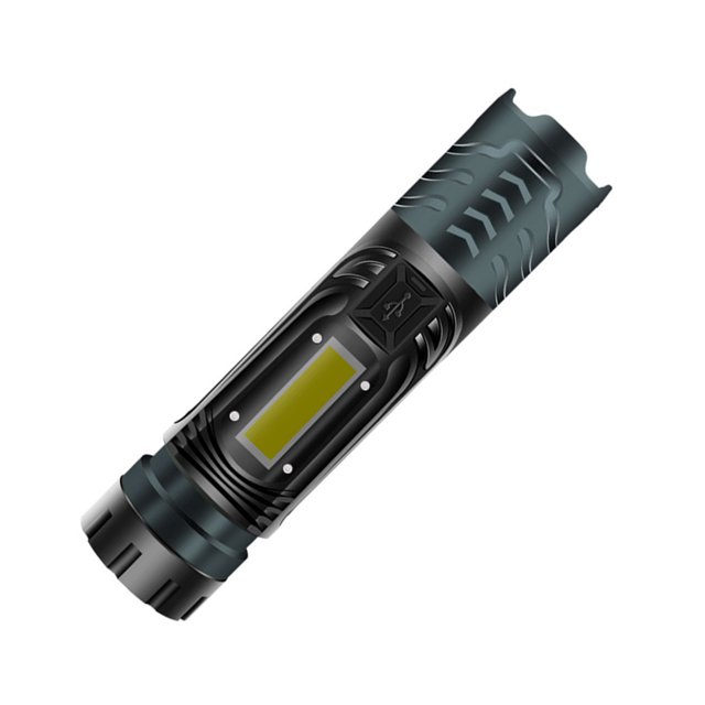 Naiovety Linterna Magnetismo Martillo Pantalla Pantalla multifuncional Montañismo táctico Antorcha al aire libre Linterna a prueba de agua Estufas de camping Gris Naiovety OD029830-02