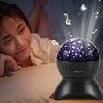 thumbnail image 5 of Bluetooth Speaker Starlight Projection, USB Romantic Night Light, Rotating Music Ambient Lamp, for Bedroom Home Decor and Parties, 5 of 7