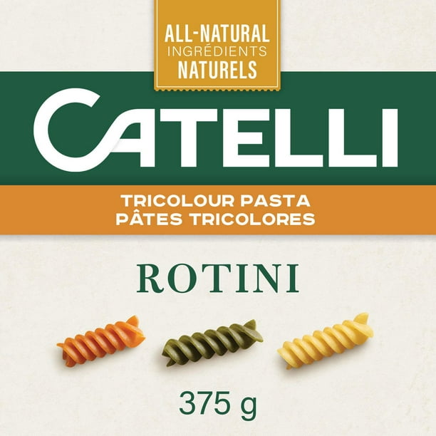 Pâtes Catelli Tricolores, Rotini