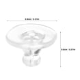 thumbnail image 2 of WASHWEPE 500Ud Protecciones Transparentes Para Aretes De Silicona Seguras Y Duraderas Para Uso Con Pendientes, 2 of 8