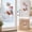 #9white, variant on Christmas Window Clings, Xmas Glass Decals, Seasonal Wall Decor, Quick Peel Paste and Repositionable Design for Storefront Windows, Dining Room Glass, and Bedroom Mirrors.