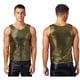 thumbnail image 3 of Camiseta de baile moderno de jazz con puntos y lentejuelas brillantes para hombre, camisetas de cuello redondo y manga corta, camisetas de rendimiento para festivales de discotecas, disfraces, 3 of 5