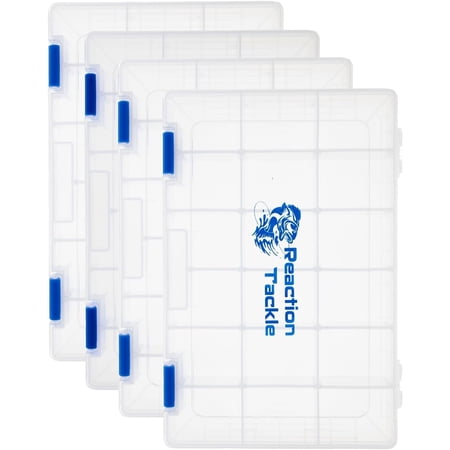 Tackle Box Trays 3600 & 3700 Size Utility Storage Boxes for Fishing Tackle Lures Hooks & Baits – Fits Tackle Bags and Tackle Boxes