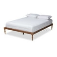 thumbnail image 6 of Baxton Studio Iseline Platform Wood Bed Frame, Walnut, Full, 6 of 9