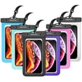 thumbnail image 5 of Bolsa impermeable para teléfono móvil, funda impermeable para teléfono móvil, para nadar, para llevar, para colgar en el cuello, bolsa para teléfono móvil con pantalla táctil, bolsa para teléfono, 5 of 5
