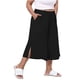 thumbnail image 1 of Pantalones Capri de Mujer Más Tamaño de Lino Recortado Suelto Ajuste Casual Capris para Verano Primavera Diario de la Playa, 1 of 7